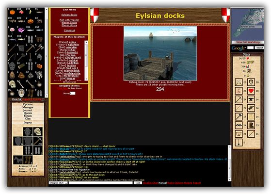 Syrnia, the browser MMO I built in 2005