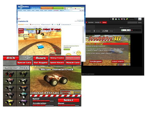 Crash Drive 3D, where the series started